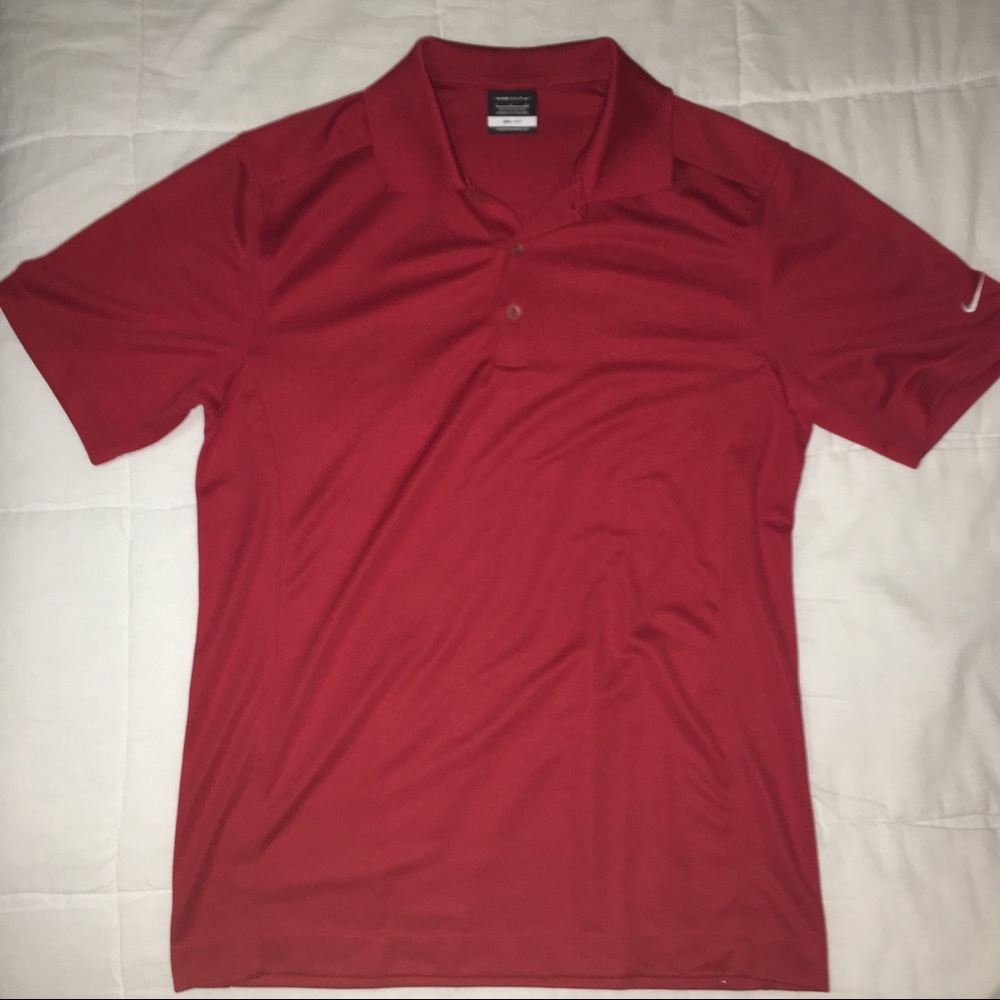 Nike Red Polo